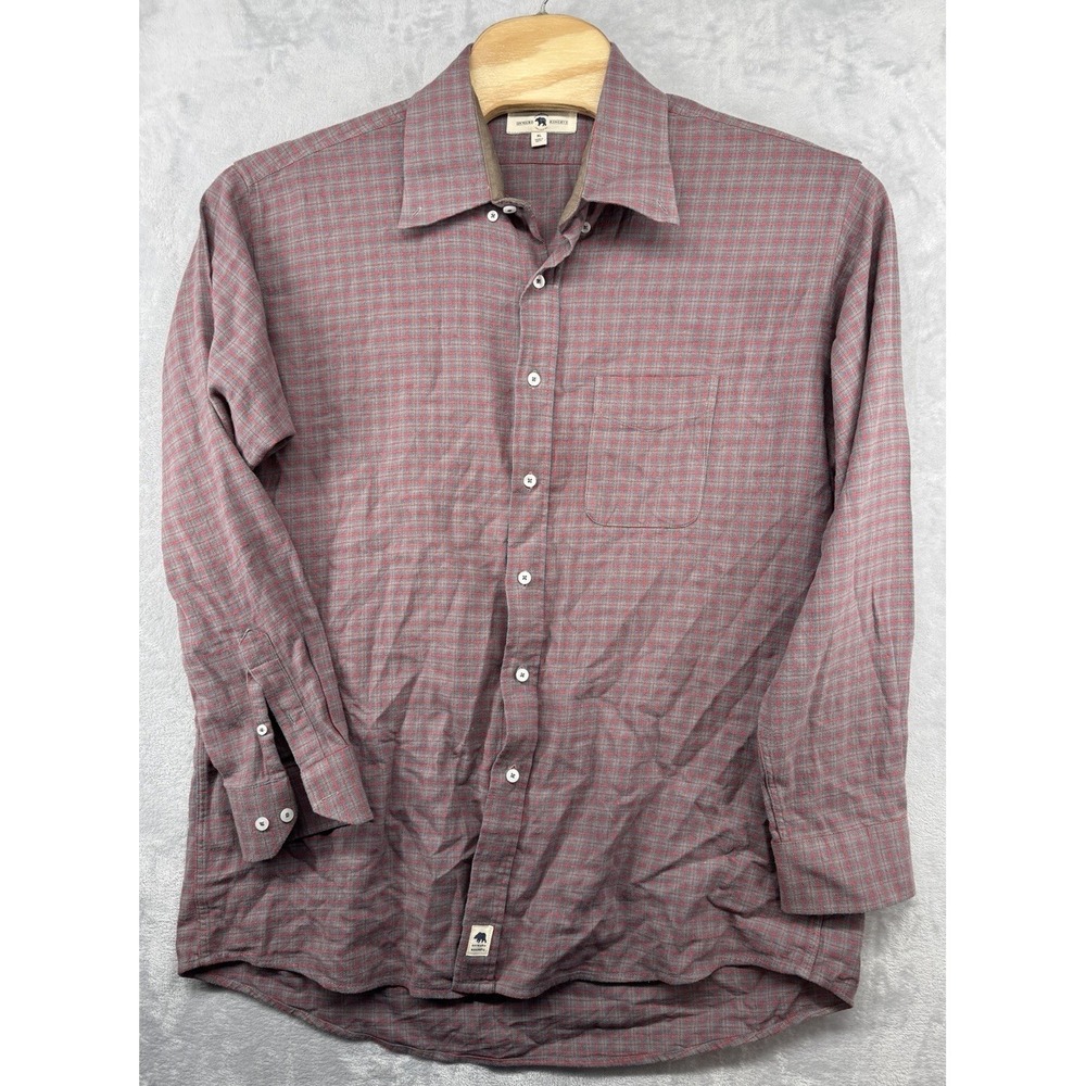 Onward Reserve Long Sleeve Button Down Cotton Flannel Shirt Men's XL